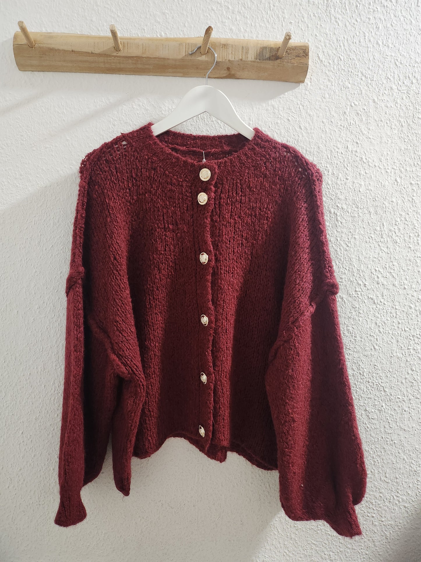 Strickjacke kurz