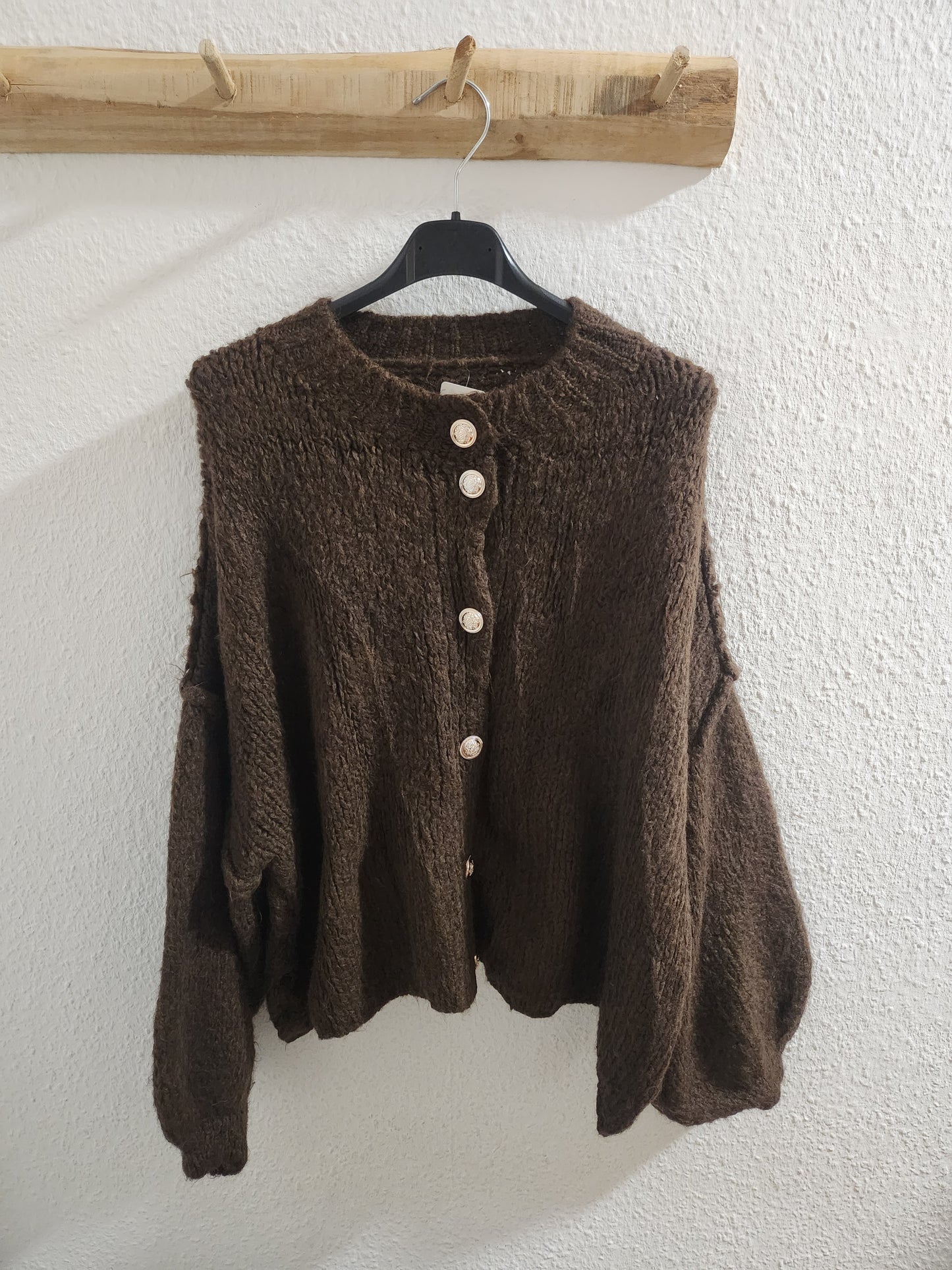 Strickjacke kurz