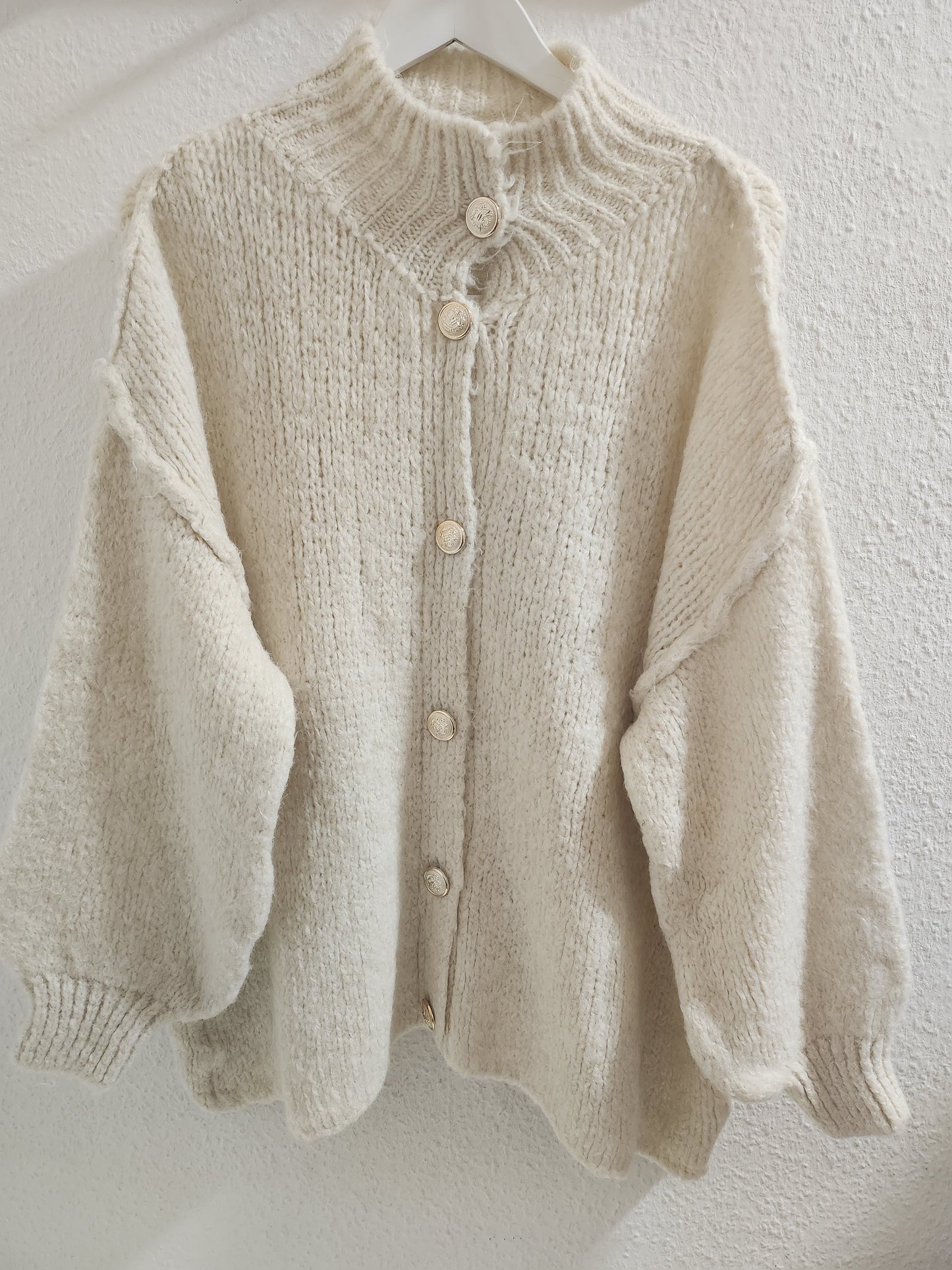 Oversize Strickjacke