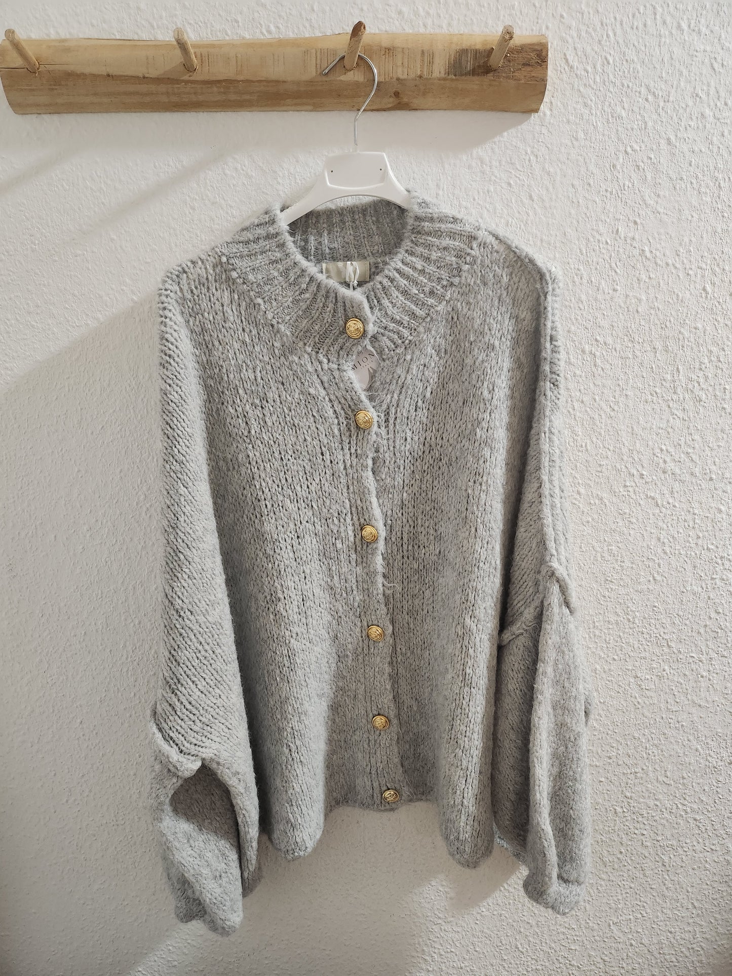 Oversize Strickjacke