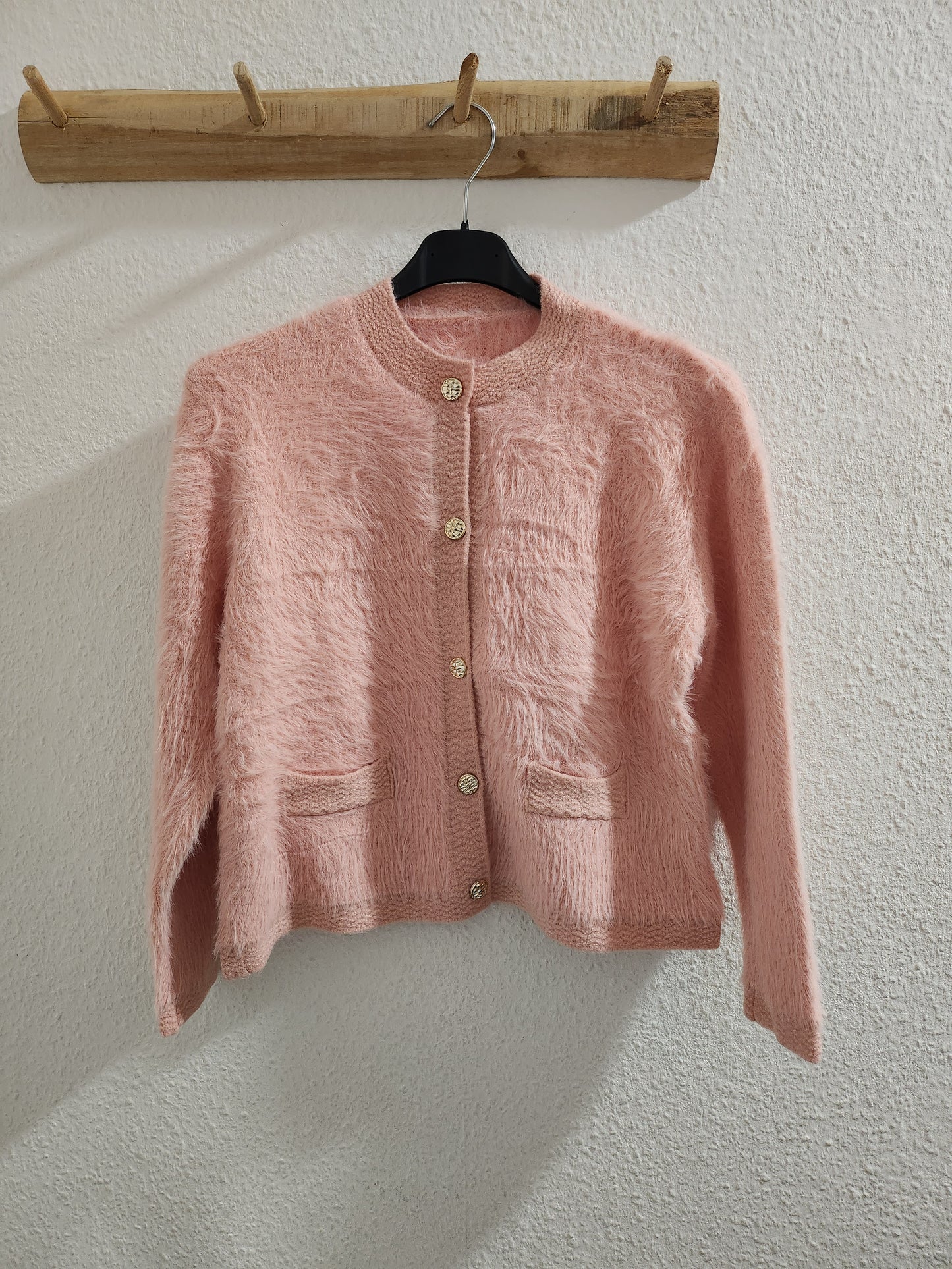 Flauschi Strickjacke