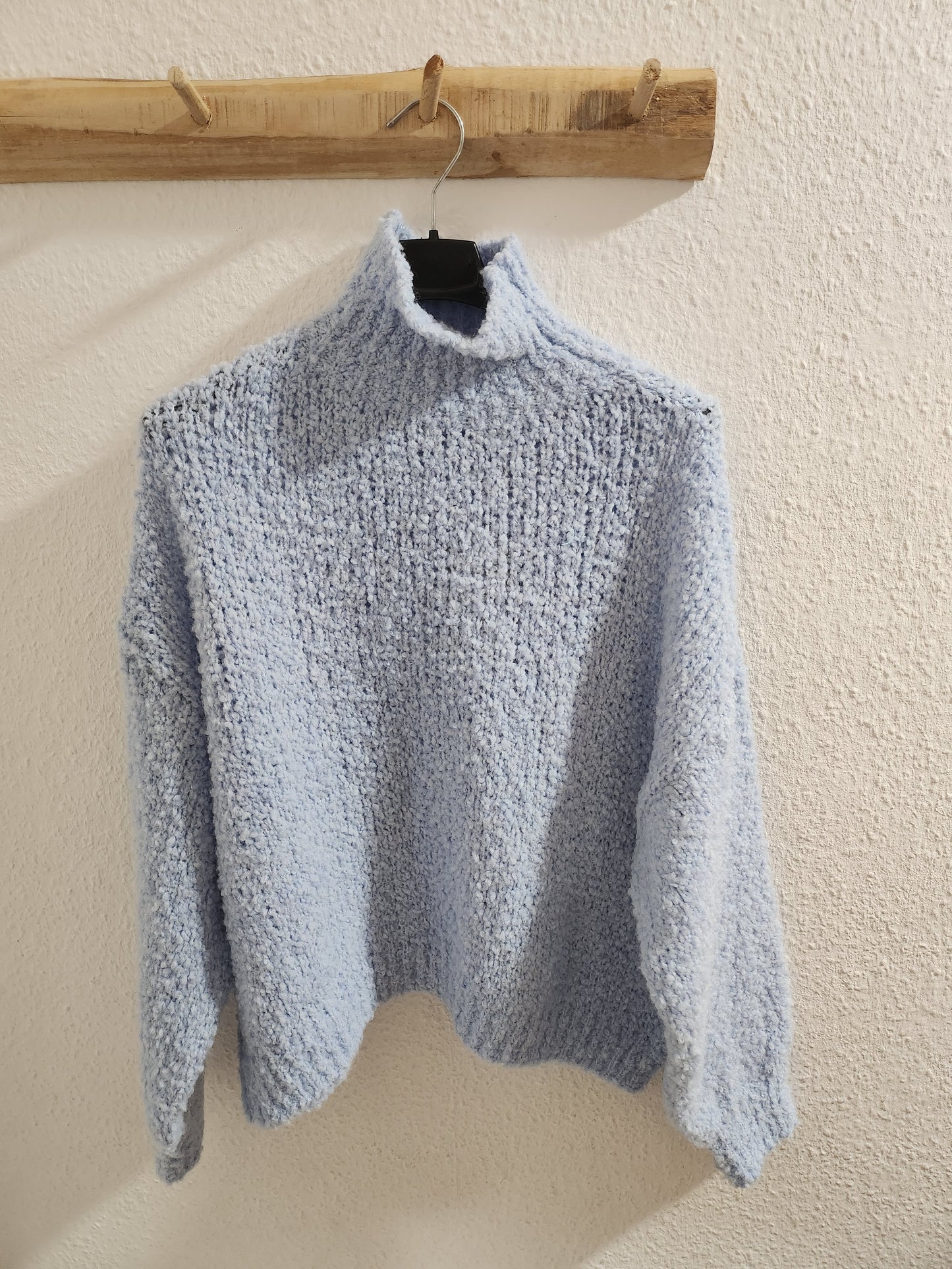 Boucle Pullover kurz