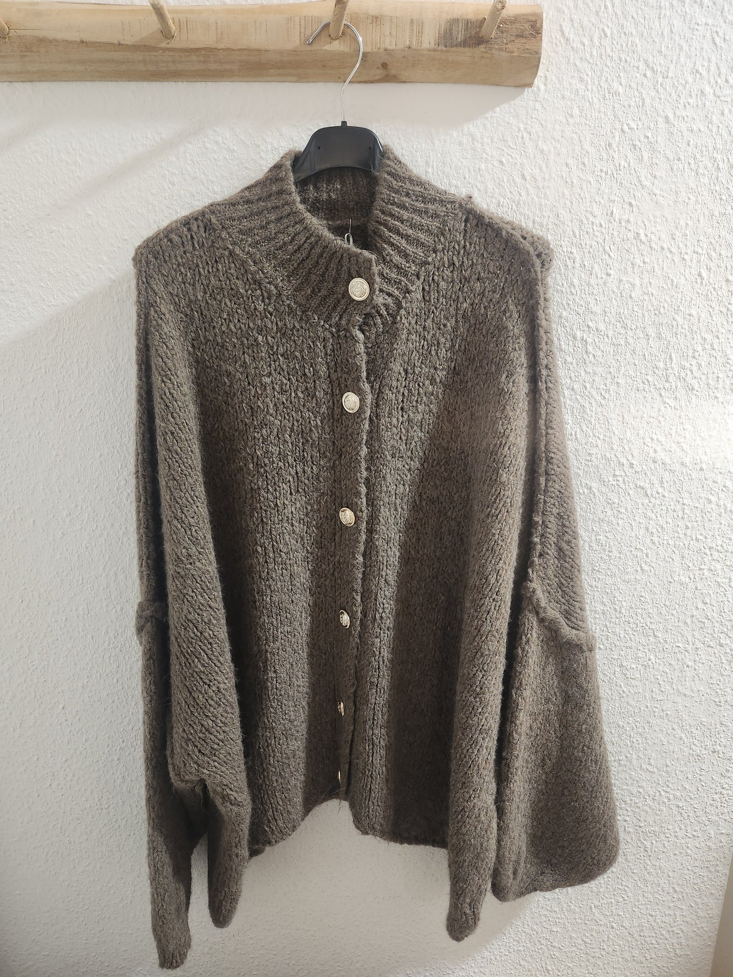 Oversize Strickjacke