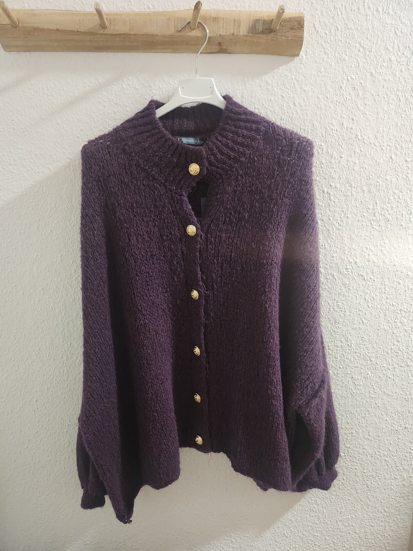 Oversize Strickjacke