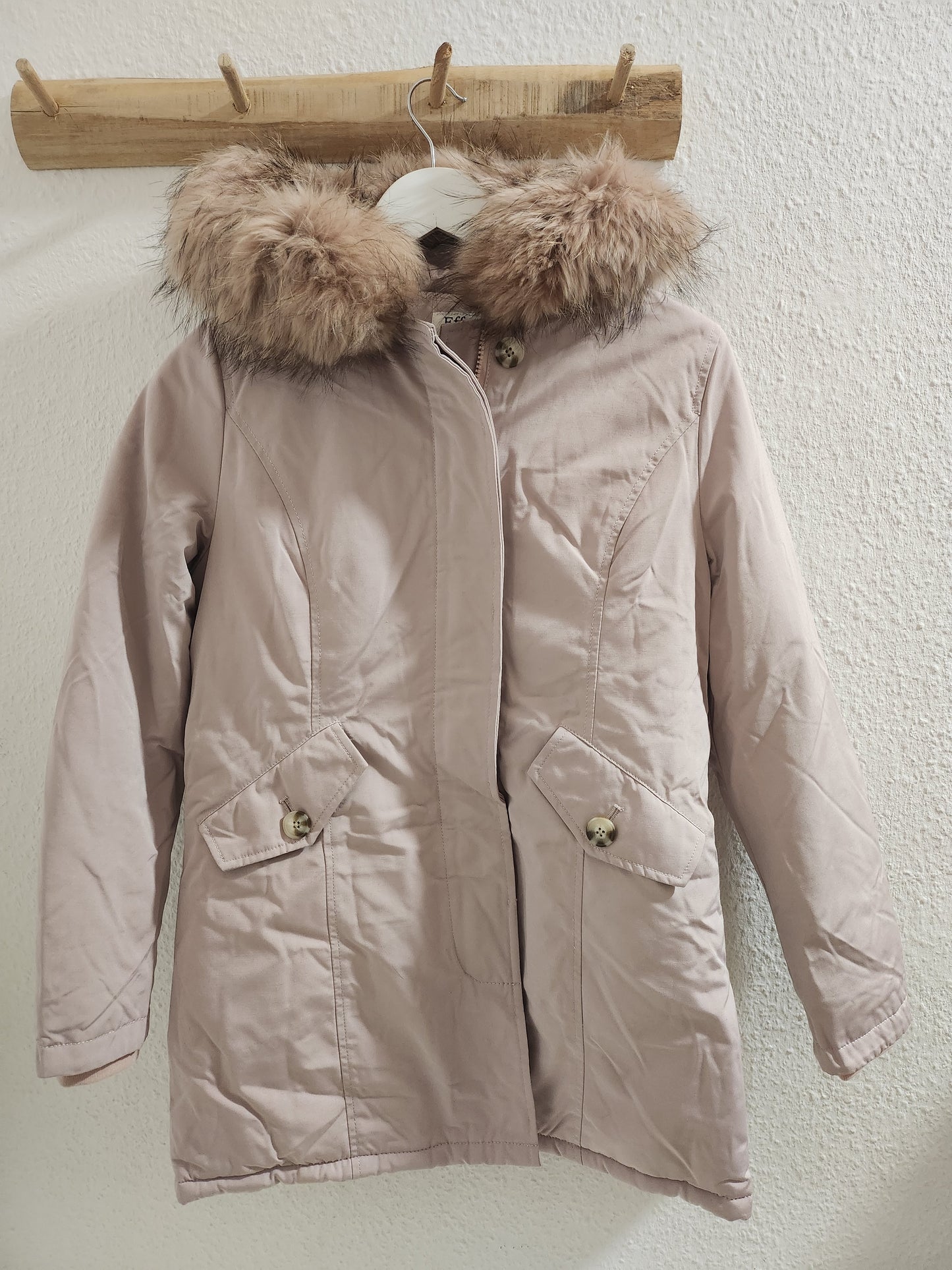 Jacke Parka Rosa