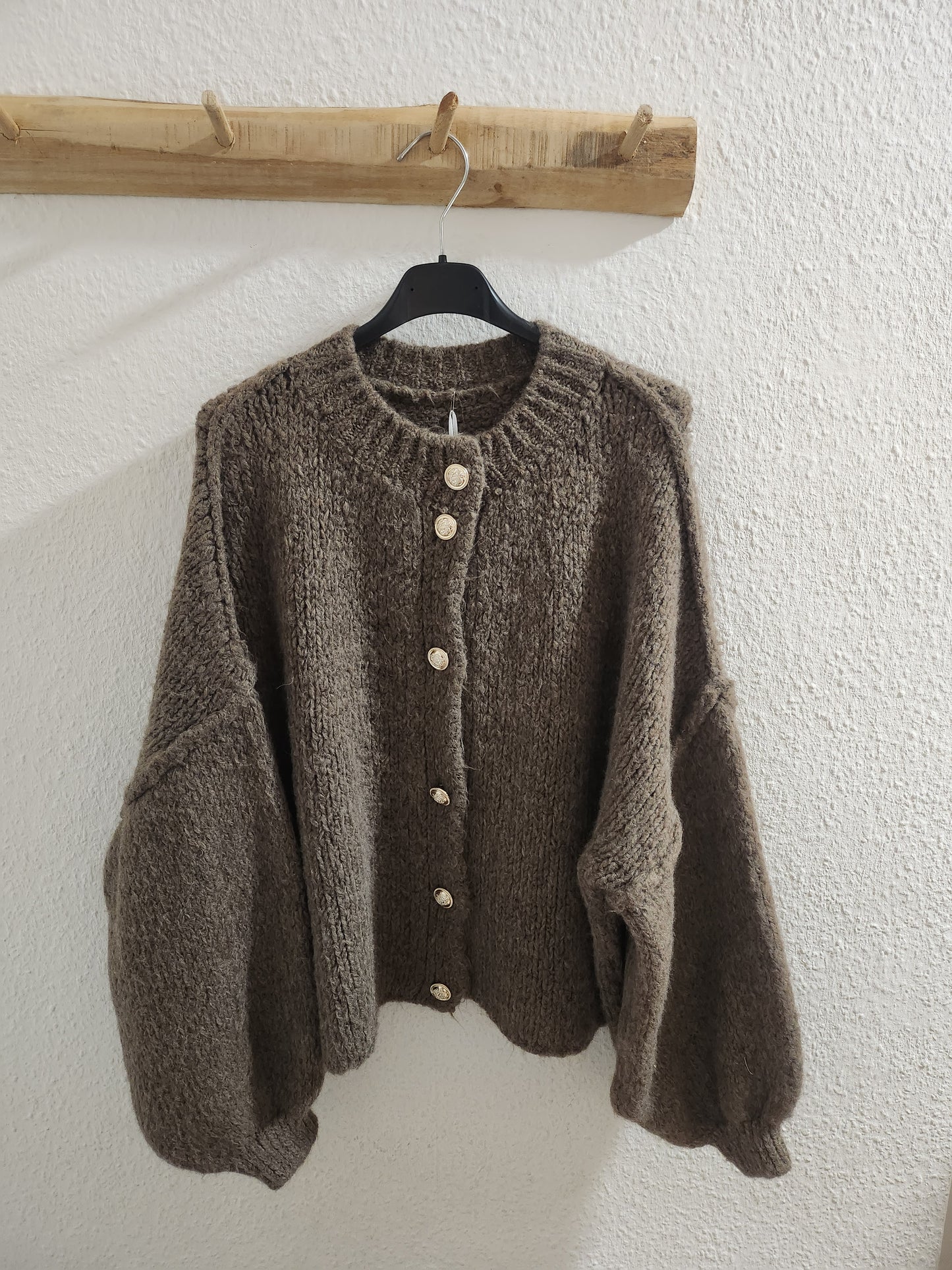 Strickjacke kurz