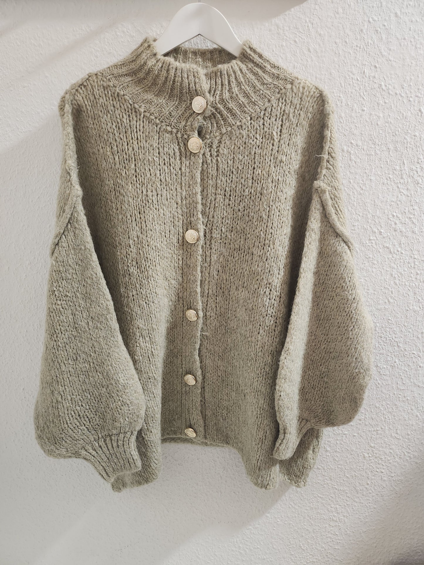 Oversize Strickjacke