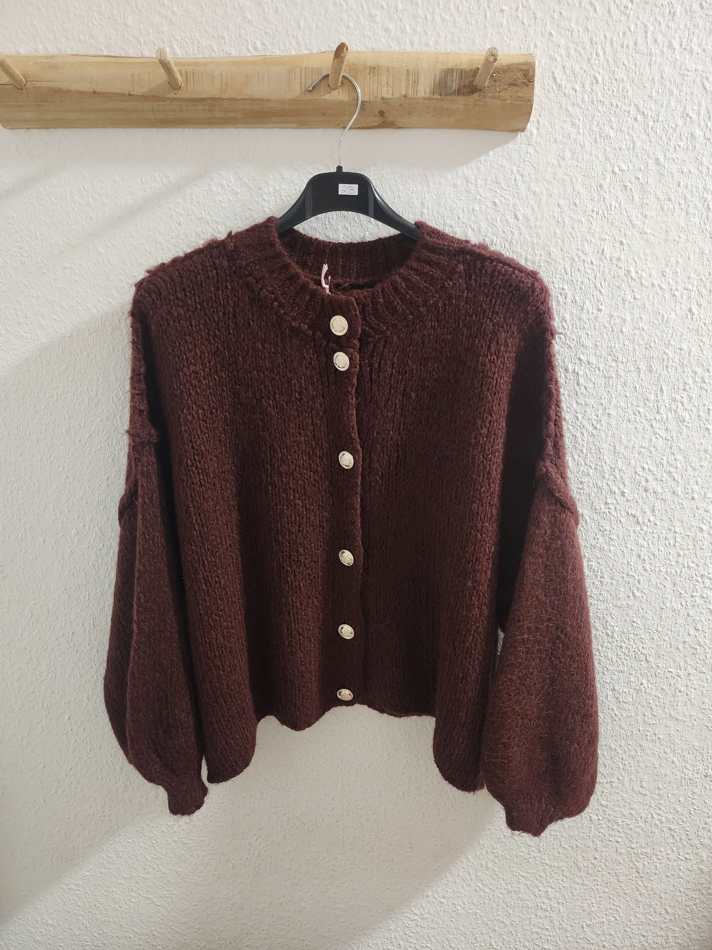 Strickjacke kurz