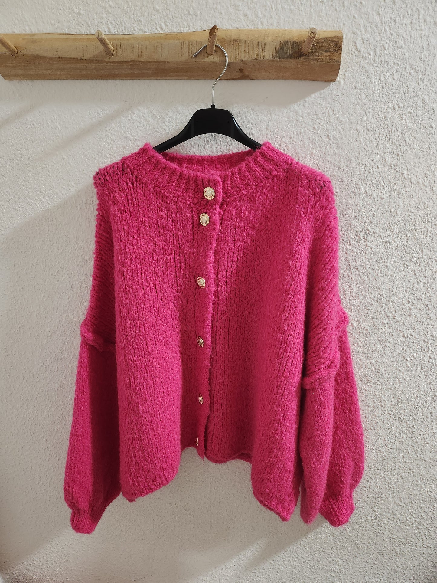 Strickjacke kurz